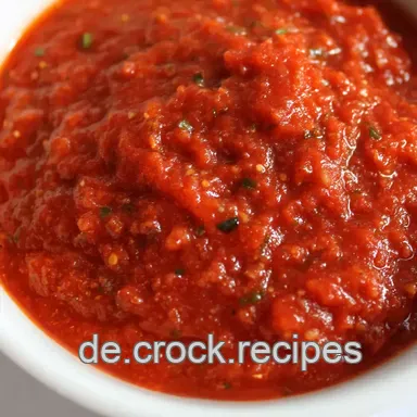 Nonna's Tomatensauce: Das Geheimnis der italienischen Küche Rezeptkarte