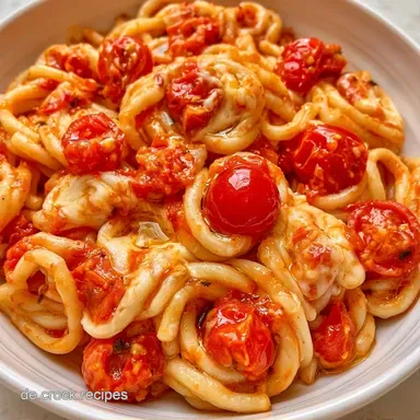 Nudeln mit Tomate Mozzarella in 15 Min Rezeptkarte
