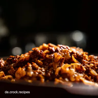 Omas Hackfleischso&szlig;e: Einfach, Herzhaft & Unwiderstehlich! Rezeptkarte