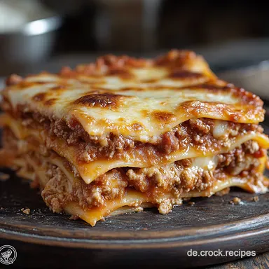 Klassische hausgemachte Lasagne Omas Rezept f&uuml;r Gl&uuml;ck