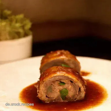 Omas Rinderrouladen Rezept Rinderrouladen wie bei Oma Rezeptkarte