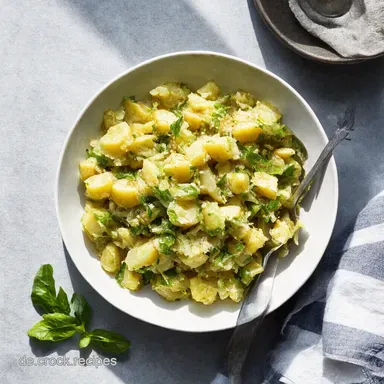Omas Kartoffelsalat mit Br&uuml;he Rezept wie von Oma
