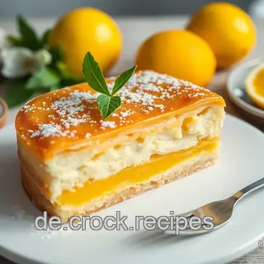 Omas Geheimnis: Saftiger zitronenkuchen saftig zum Dahinschmelzen!