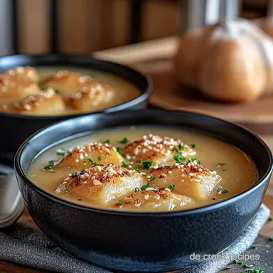 Omas Kartoffelsuppe Herzhafte German Potato Soup Rezeptkarte