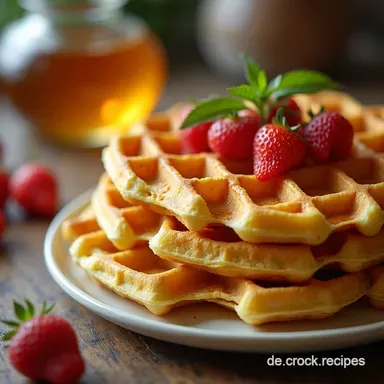 Omas Waffeln Rezept Waffelteig Der Klassiker mit Eischnee f&uuml;r extra Fluffigkeit Rezeptkarte