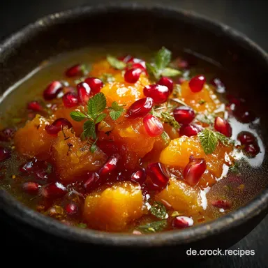 K&uuml;rbiskompott: Omas bestes traditionelles Rezept zum Einkochen Rezeptkarte