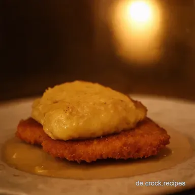 Omas Zwiebel Sahne Schnitzel Cremig K&ouml;stlich Rezeptkarte