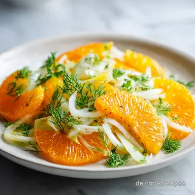 Orangen-Fenchel-Salat Rezept f&uuml;r 4 Portionen