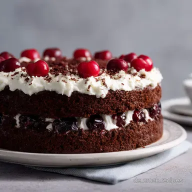Schwarzw&auml;lder Kirschtorte: Das Original Rezept Perfekt Gelingen