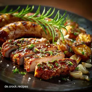 Th&uuml;ringer Rostbr&auml;tl Das Original vom Rost Traditionelles Rezept Rezeptkarte