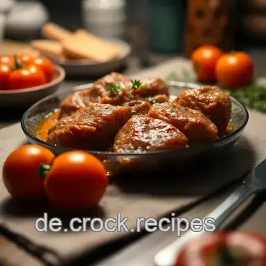 Ossobuco alla Milanese – Zartes Kalbfleisch in Tomatensauce Rezeptkarte