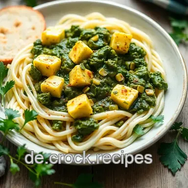 Palak Paneer wie vom Inder: Cremig & Einfach! Rezeptkarte