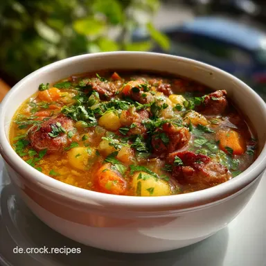 Pichelsteiner Ein herzhaftes Eintopfgericht OriginalRezepte aus: Das Beste! Rezeptkarte