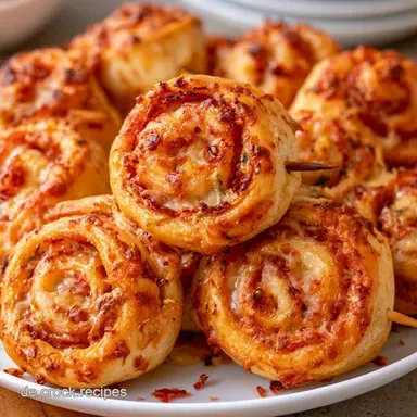 Pizza am Stiel in 30 Minuten Rezeptkarte