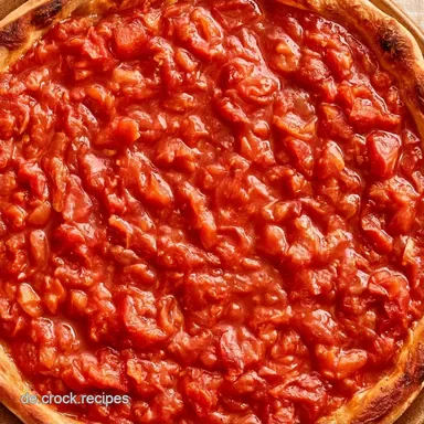 Pizza Marinara in 25 Minuten Rezeptkarte