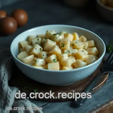 Quark Rezept für Kartoffeln: Ein leckerer deutscher Klassiker Rezeptkarte