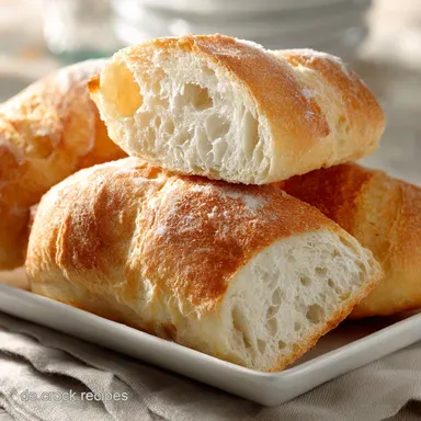 Rezept Ciabatta: Kruste wie Glas (24 Std) Rezeptkarte