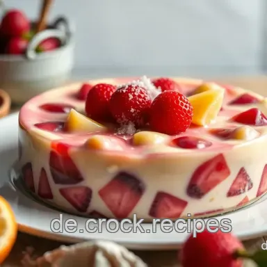 Omas Bester! Rhabarberpudding Rezept Erdbeer-Traum