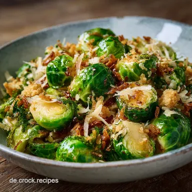 Rosenkohl mit ger&ouml;steten Semmelbr&ouml;seln: Nussig, al dente und in 30 Min. fertig Rezeptkarte