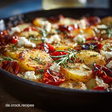 Rosmarin Feta Kartoffeln: Das beste Ofenrezept f&uuml;r maximale Knusprigkeit Rezeptkarte