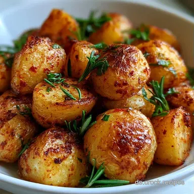 Rosmarinkartoffeln Aus Dem Ofen: Knusprig Rezeptkarte