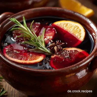 Roter Gl&uuml;hwein: Das Original Rezept wie vom N&uuml;rnberger Weihnachtsmarkt Rezeptkarte