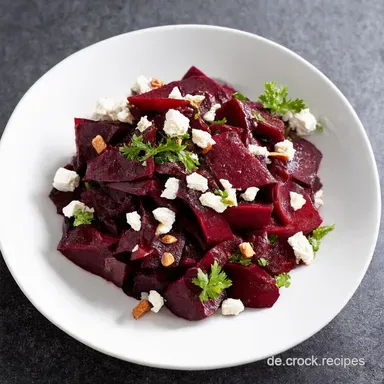 Rote Beete Salat mit Feta Mein liebstes Rezept mit Waln&uuml;ssen