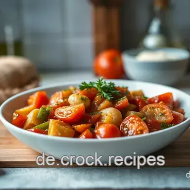 Roter Reis Rezept: Djuvec-Gem&uuml;se &ndash; Balkan-Sonne auf dem Teller!