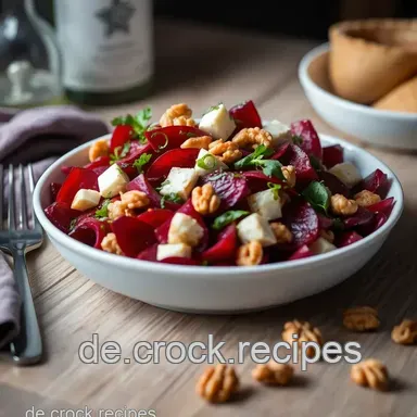 Rote Bete Rezepte: Roter Rubin Salat - Einfach & Lecker! Rezeptkarte