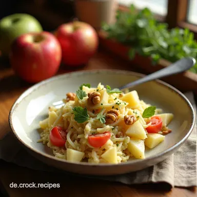 Rotkohlsalat Schnelles Meal Prep Mein haltbarer Salat f&uuml;r die Brotdose Rezeptkarte