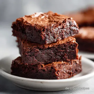 Saftige Brownies (40 Min.) mit Waln&uuml;ssen Rezeptkarte