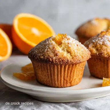 Saftige Fanta Muffins Rezept f&uuml;r 12 St&uuml;ck - Schnell Gebacken