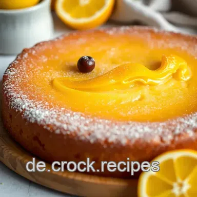 Omas saftiger Zitronenkuchen – Einfaches Rezept! Rezeptkarte