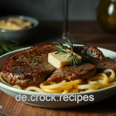 Saftiges Rumpsteak mit Kr&auml;uterbutter: Ein Lieblingsrezept f&uuml;r Genie&szlig;er