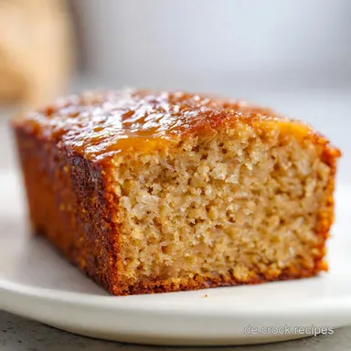 Saftiges Veganes Bananenbrot: 8 Scheiben