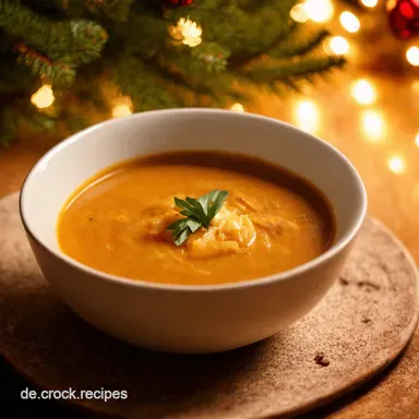 Samtige Maronenschaumsuppe Rezept wie vom Weihnachtsmarkt Rezeptkarte
