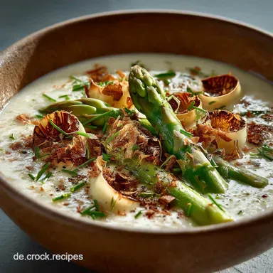 Perfekte Spargelcremesuppe Seidig Intensiv im Geschmack Rezeptkarte