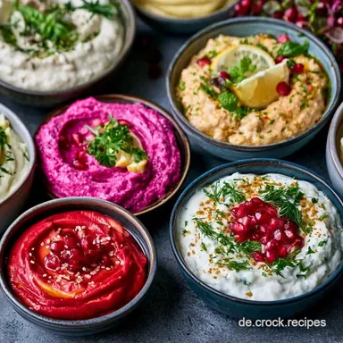 7 einfache Saucen und Dips Rezepte f&uuml;r Vorspeisen
