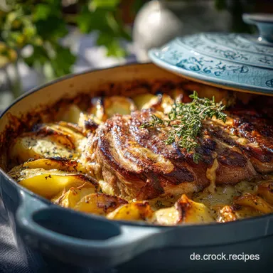 Dutch Oven Rezept mit Schichtfleisch: Slow-Cooked Perfection Rezeptkarte