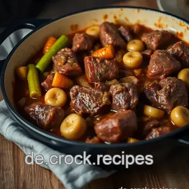 Schichtfleisch im Dutch Oven: Herzhaftes Familienrezept für kalte Tage Rezeptkarte