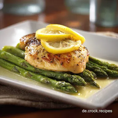 Schnelle Gerichte: Zitronig mit Spargel Rezeptkarte