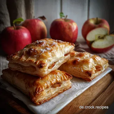 Schnelles Rezept mit Bl&auml;tterteig s&uuml;&szlig; in 35 Min. Rezeptkarte