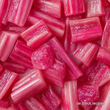 Schnelles Thermomix Rhabarberkompott 4 Pers Rezeptkarte