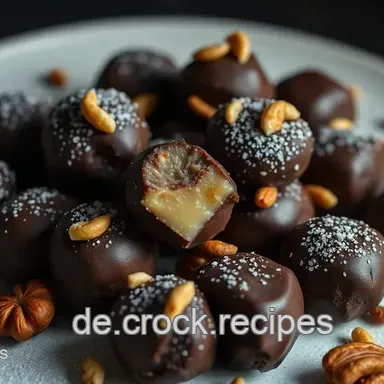 Einfach himmlische Tartufo Nero &ndash; Schokoladentr&uuml;ffel selbst gemacht
