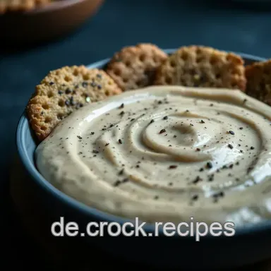 Knusprige Schwarzer Sesam-Cracker mit asiatischem Dip – Einfach und Lecker Rezeptkarte