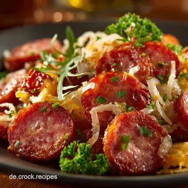 Schweizer Wurstsalat mit Kse und Mein liebstes Deluxe Rezept Rezeptkarte