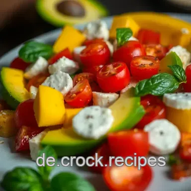 Fruchtig-frischer Sommersalat: Mango Avocado Rezept für Genießer Rezeptkarte