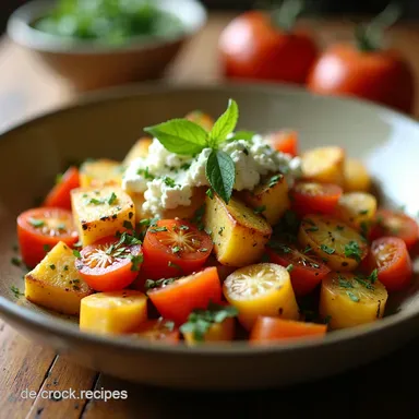 Mediterraner KritharakiSalat Bester FetaTraum f&uuml;r Grillparty Meal Prep Rezeptkarte