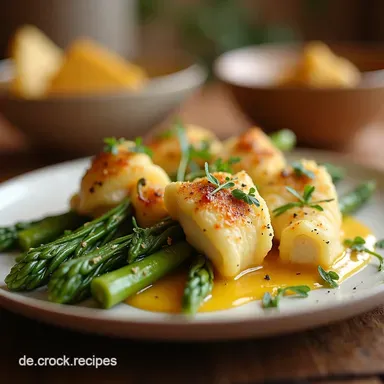 Spargel Cordon Bleu Rezept I Omas Geheimtipp f&uuml;r den Fr&uuml;hling Rezeptkarte
