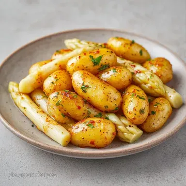 Spargel Mittagessen in 25 Minuten Rezeptkarte